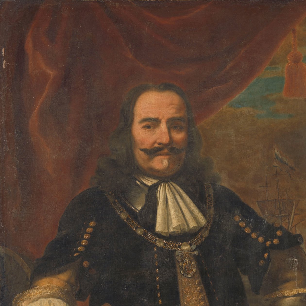 Michiel Adriaensz de Ruyter (1607–1676), amirallöjtnant av Ferdinand Bol (copy after)