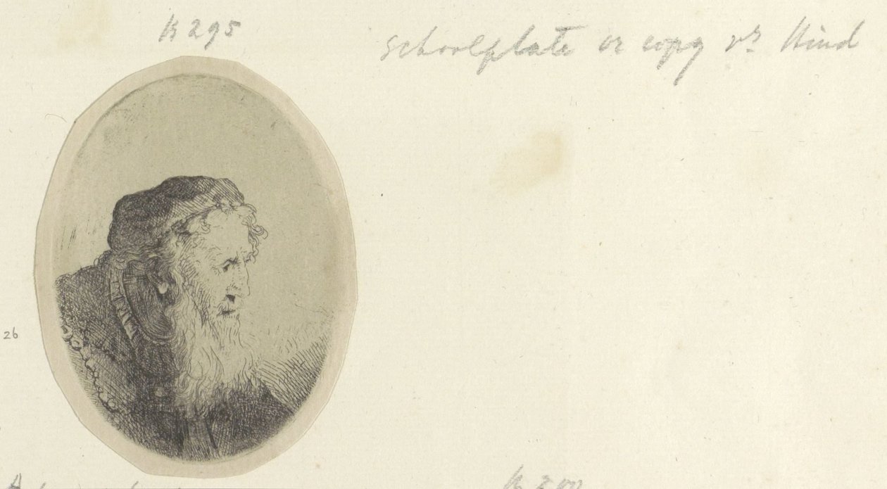 Oude man sätter baard Samling av åttiofem originaltryck (serietitel) av Ferdinand Bol