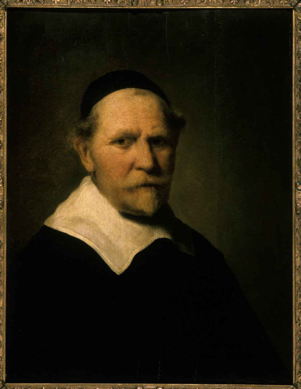 Porträtt av en gammal man av Ferdinand Bol
