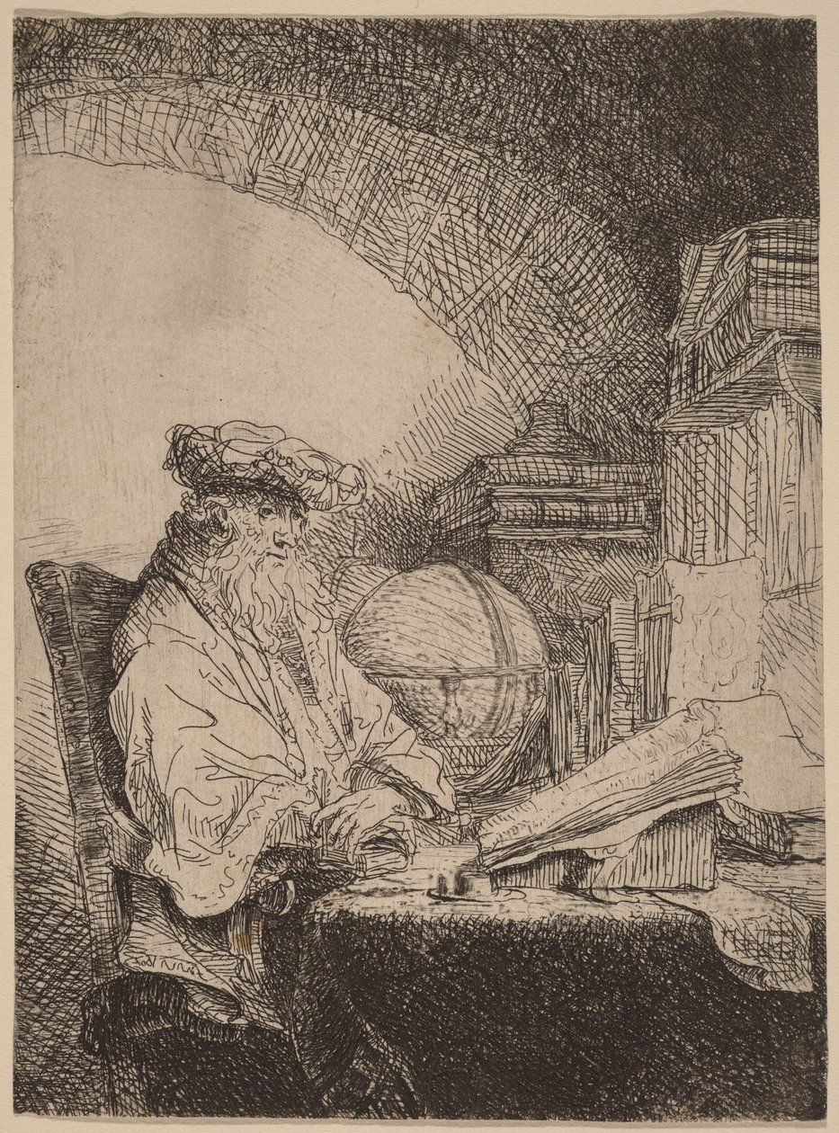 Astrologen av Ferdinand Bol