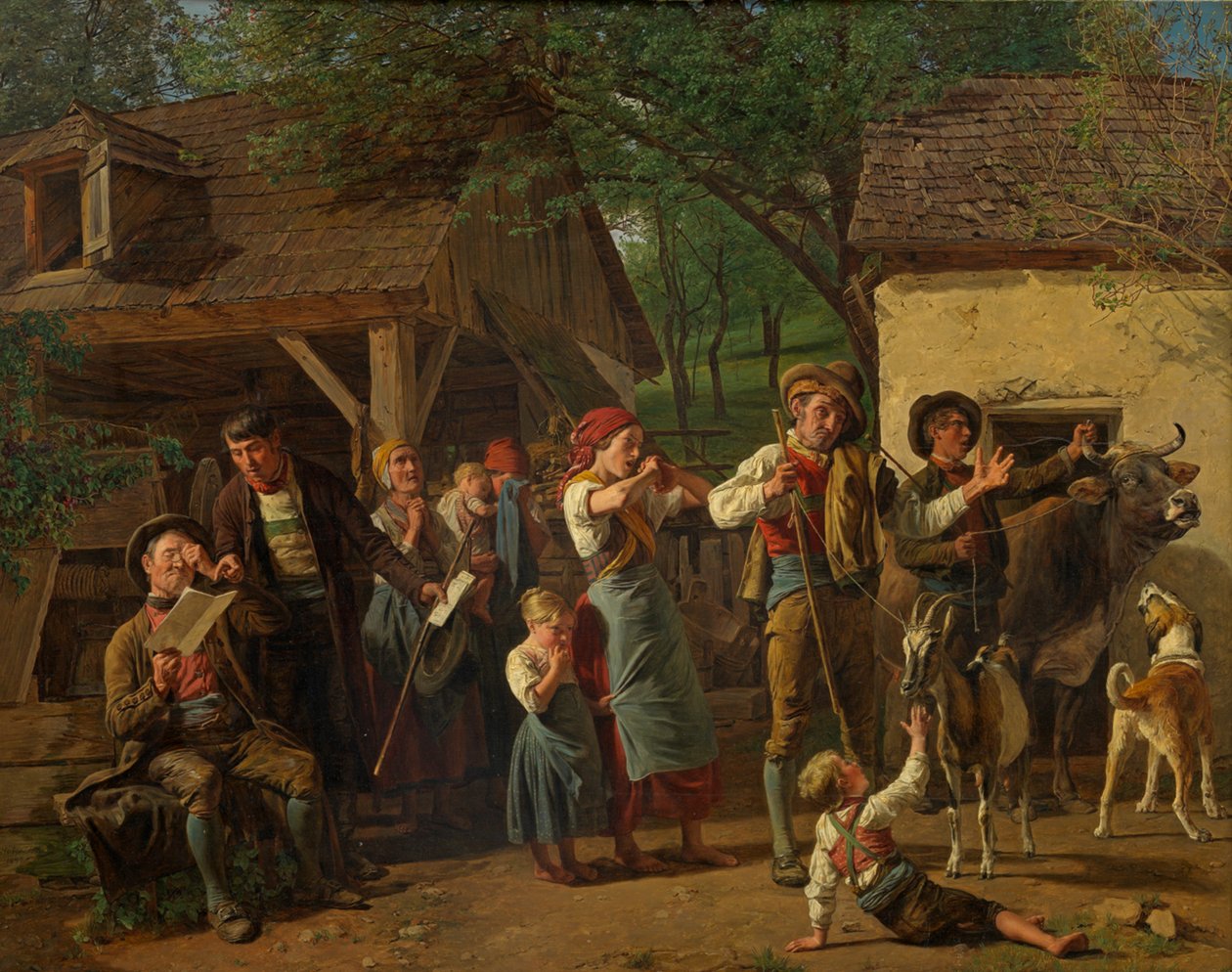 Utmätningen av Ferdinand Georg Waldmüller
