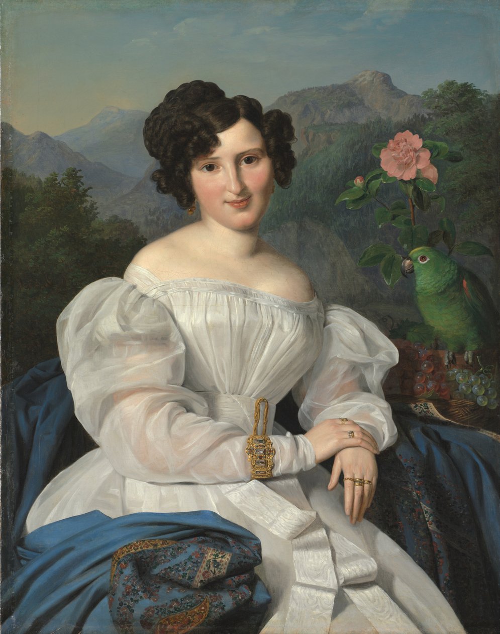 Grevinnan Széchenyi, 1828 av Ferdinand Georg Waldmuller
