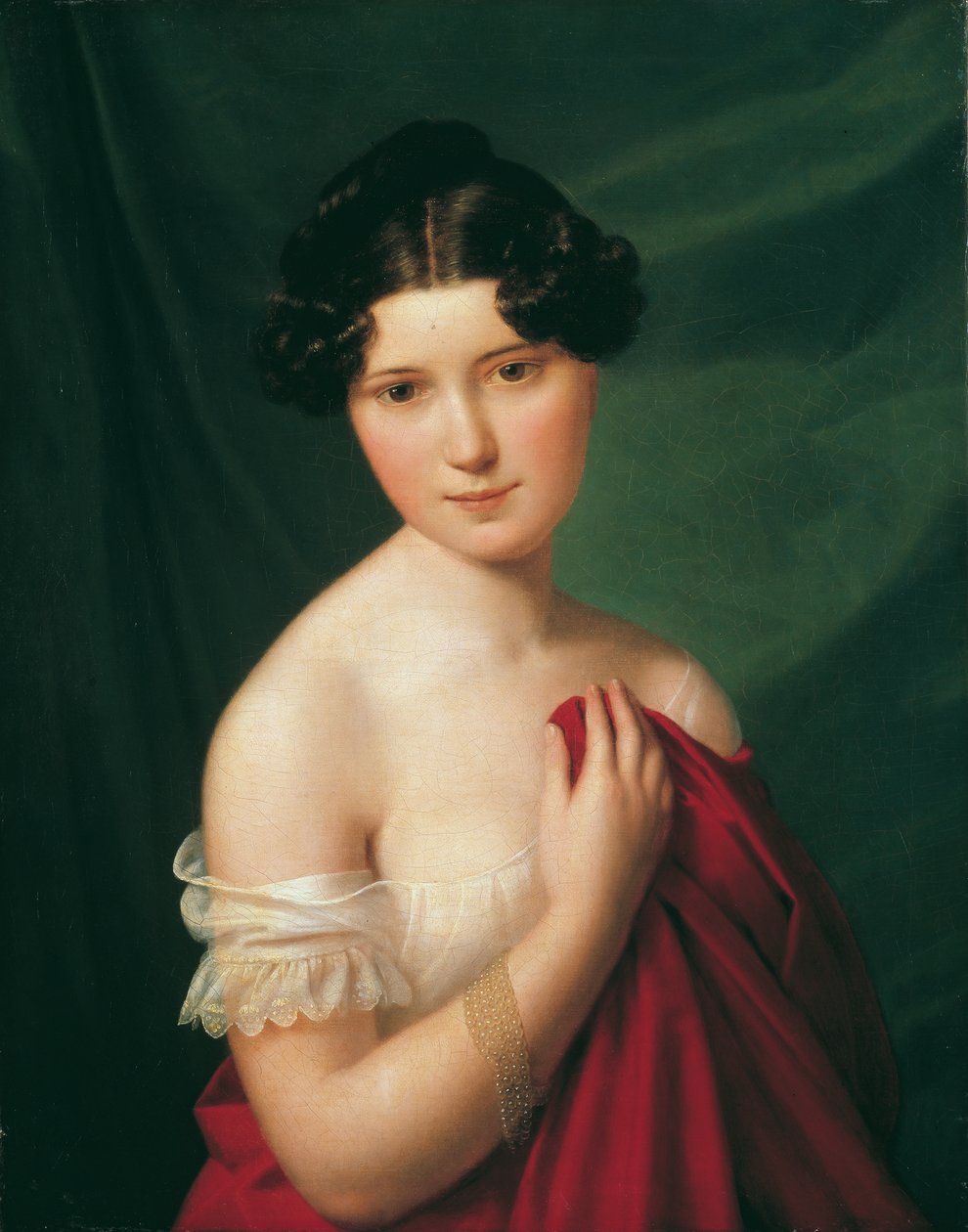 Hovskådespelerskan Sophie Müller av Ferdinand Georg Waldmuller