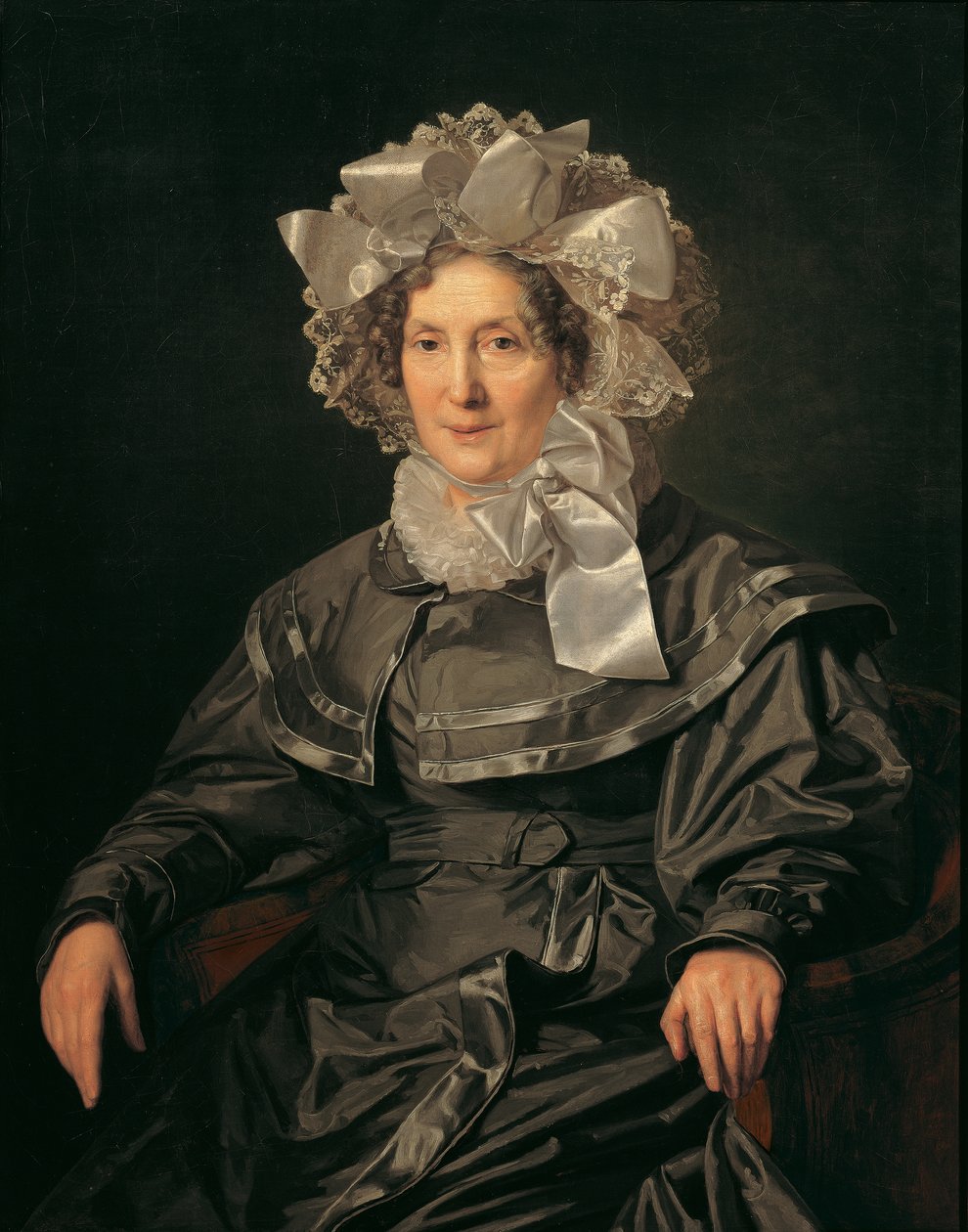 Elisabeth Waldmüller, konstnärens mamma av Ferdinand Georg Waldmuller