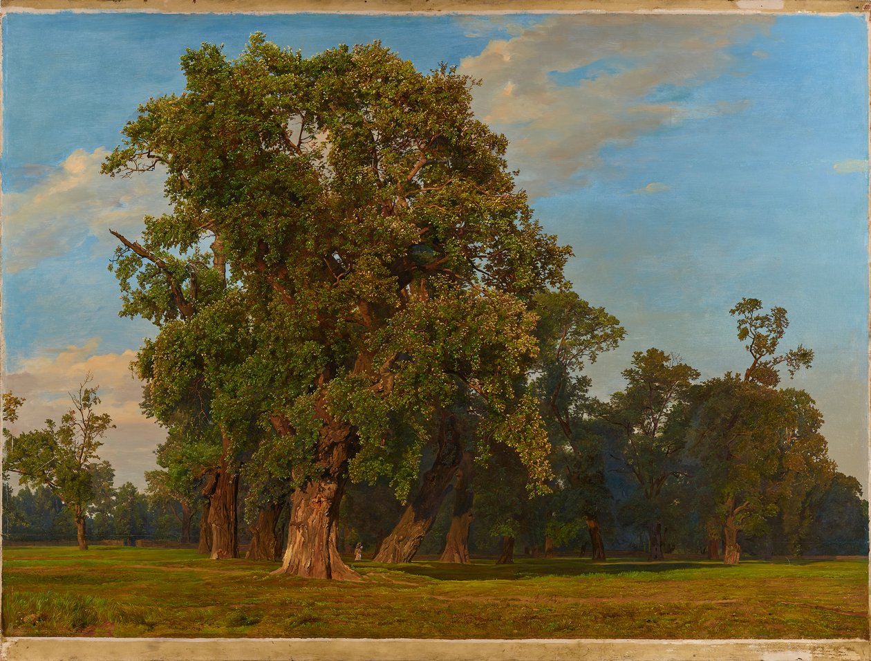 Stort Prater landskap av Ferdinand Georg Waldmuller
