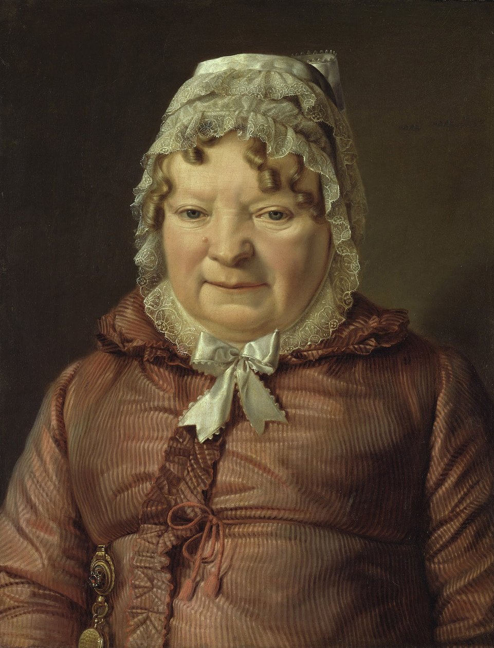 Porträtt av kapten von Stierle-Holzmeisters moder, ca 1819 av Ferdinand Georg Waldmuller