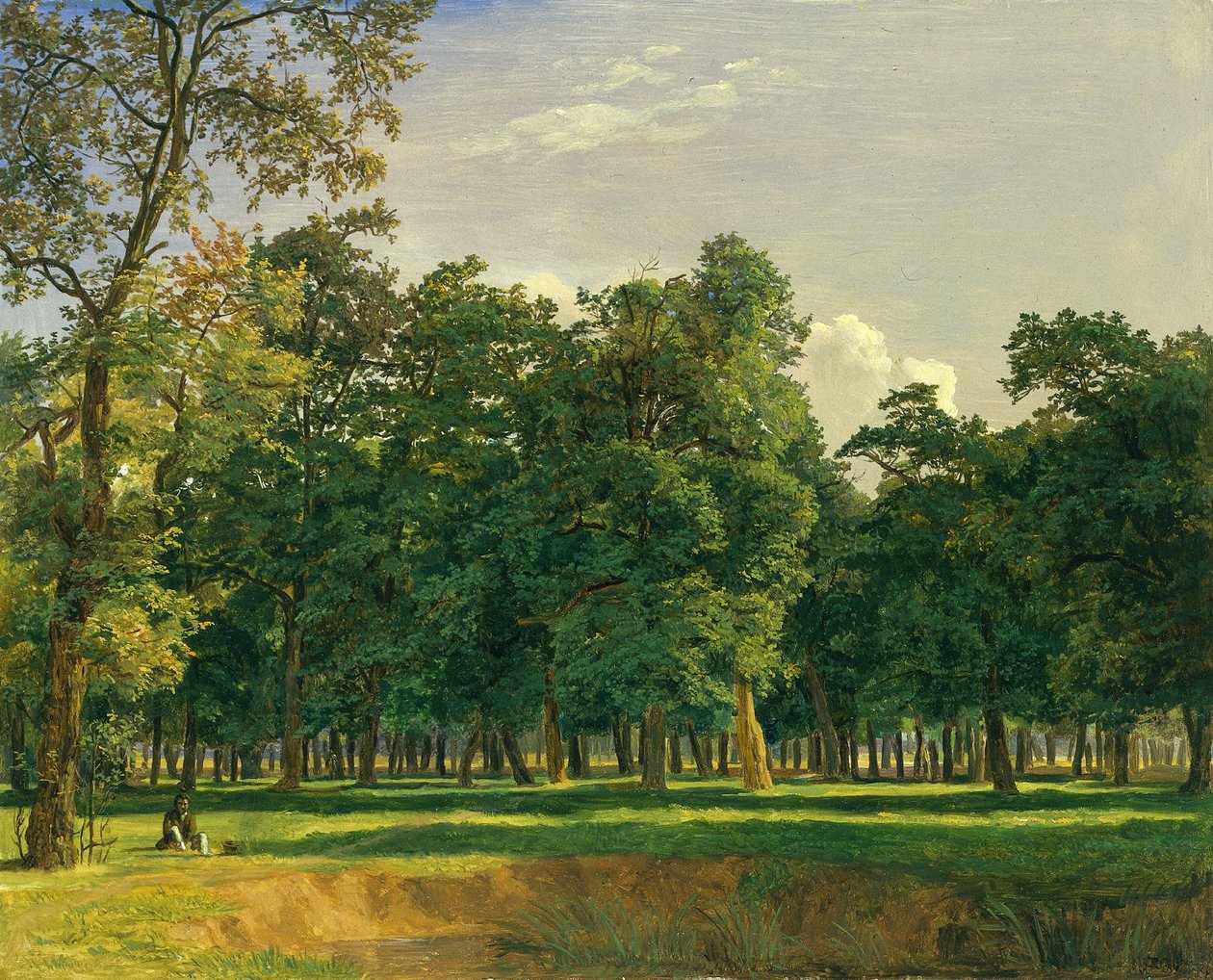 Prater landskap av Ferdinand Georg Waldmuller