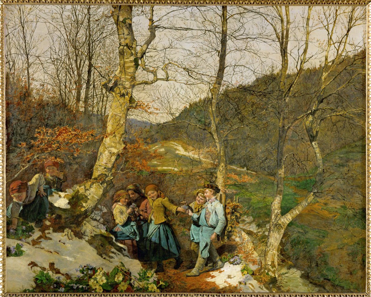 Vår i Wienerwald av Ferdinand Georg Waldmuller
