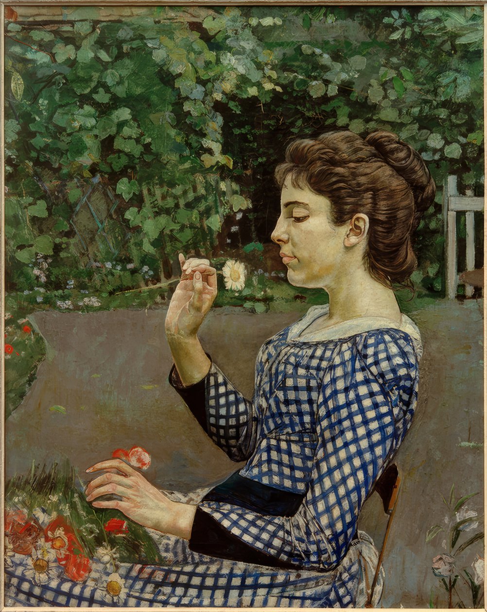 Bildnis Hélène Weiglé av Ferdinand Hodler