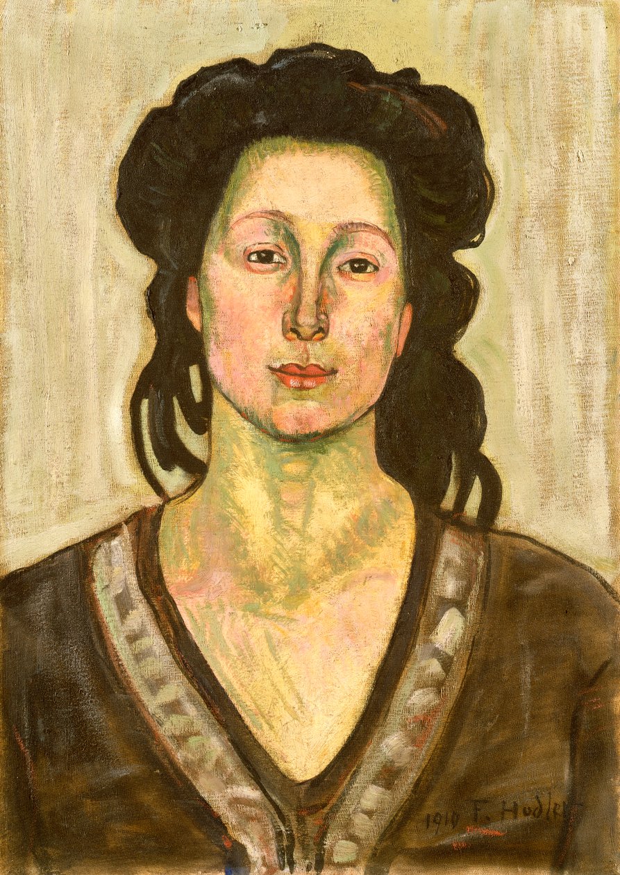Porträtt av Jeanne Cerani, 1910 av Ferdinand Hodler