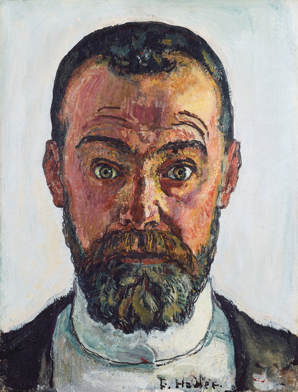 Självporträtt, 1912. av Ferdinand Hodler