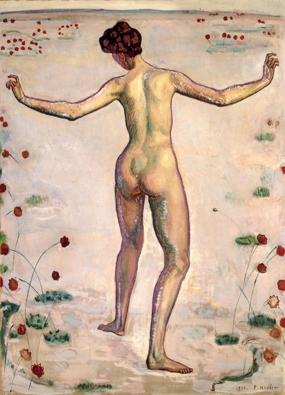 Linjernas prakt; Lineage Glory, 1908 av Ferdinand Hodler