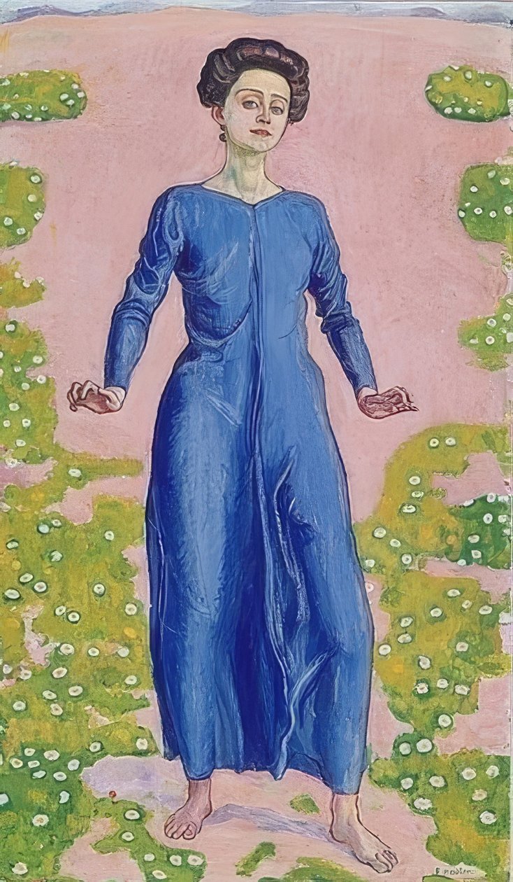Transfiguration. 1903 av Ferdinand Hodler