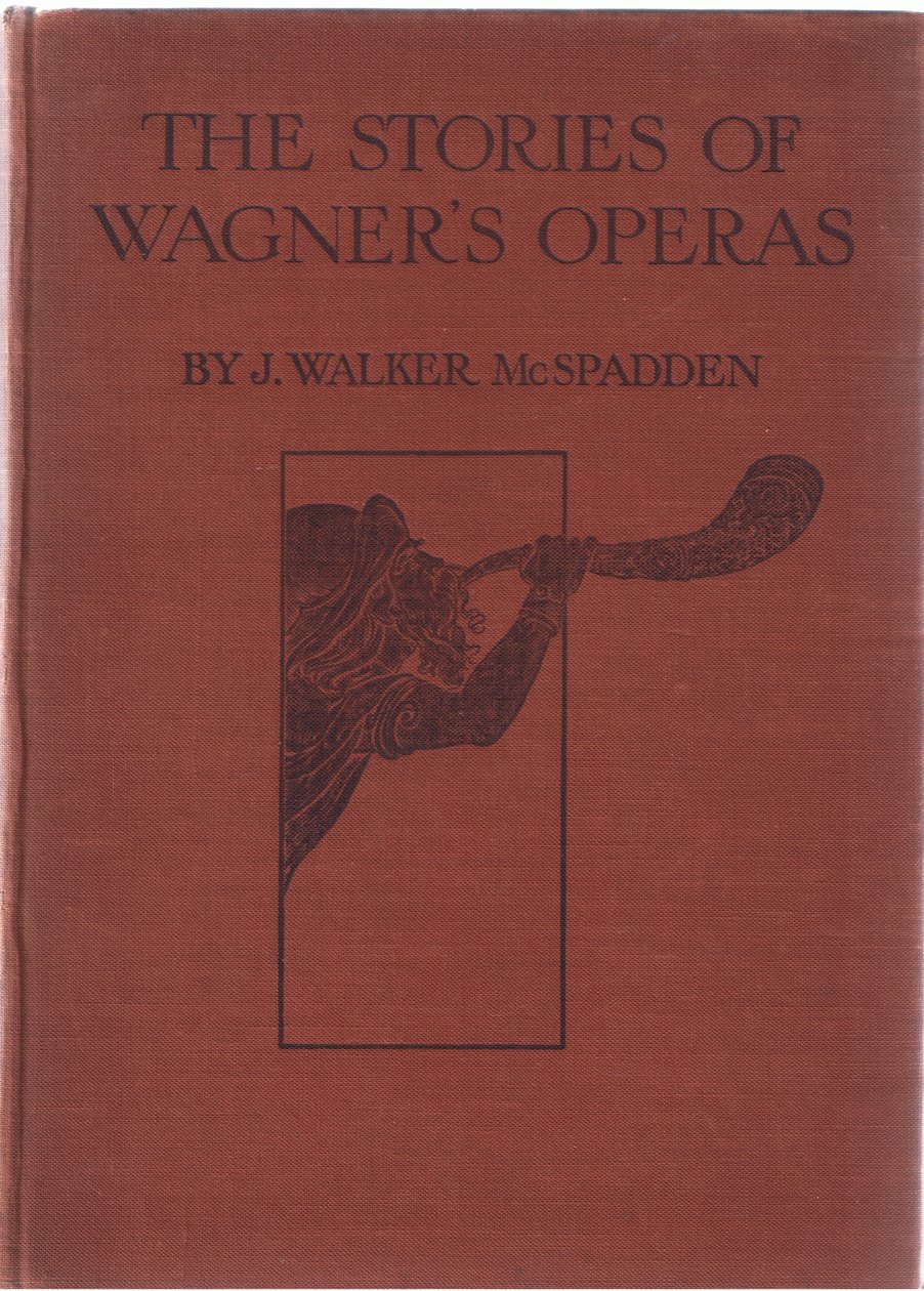 Främre omslag, illustration från The Stories of Wagner