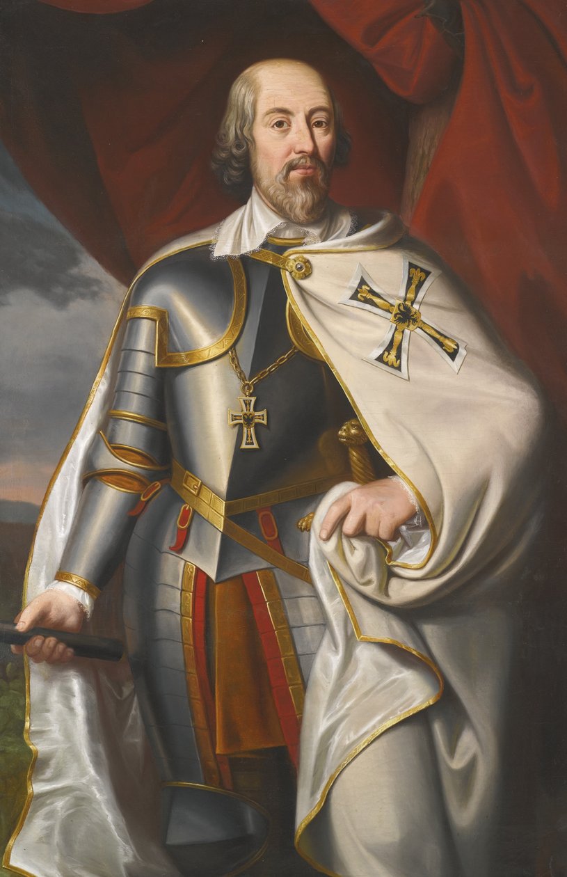 Porträtt av Heinrich Walpot von Bassenheim, mitten av 1800-talet av Ferdinand Müller
