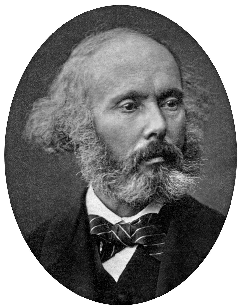 Felicien David (1810-1876) fransk kompositör, foto av Mulnier av Ferdinand Mulnier