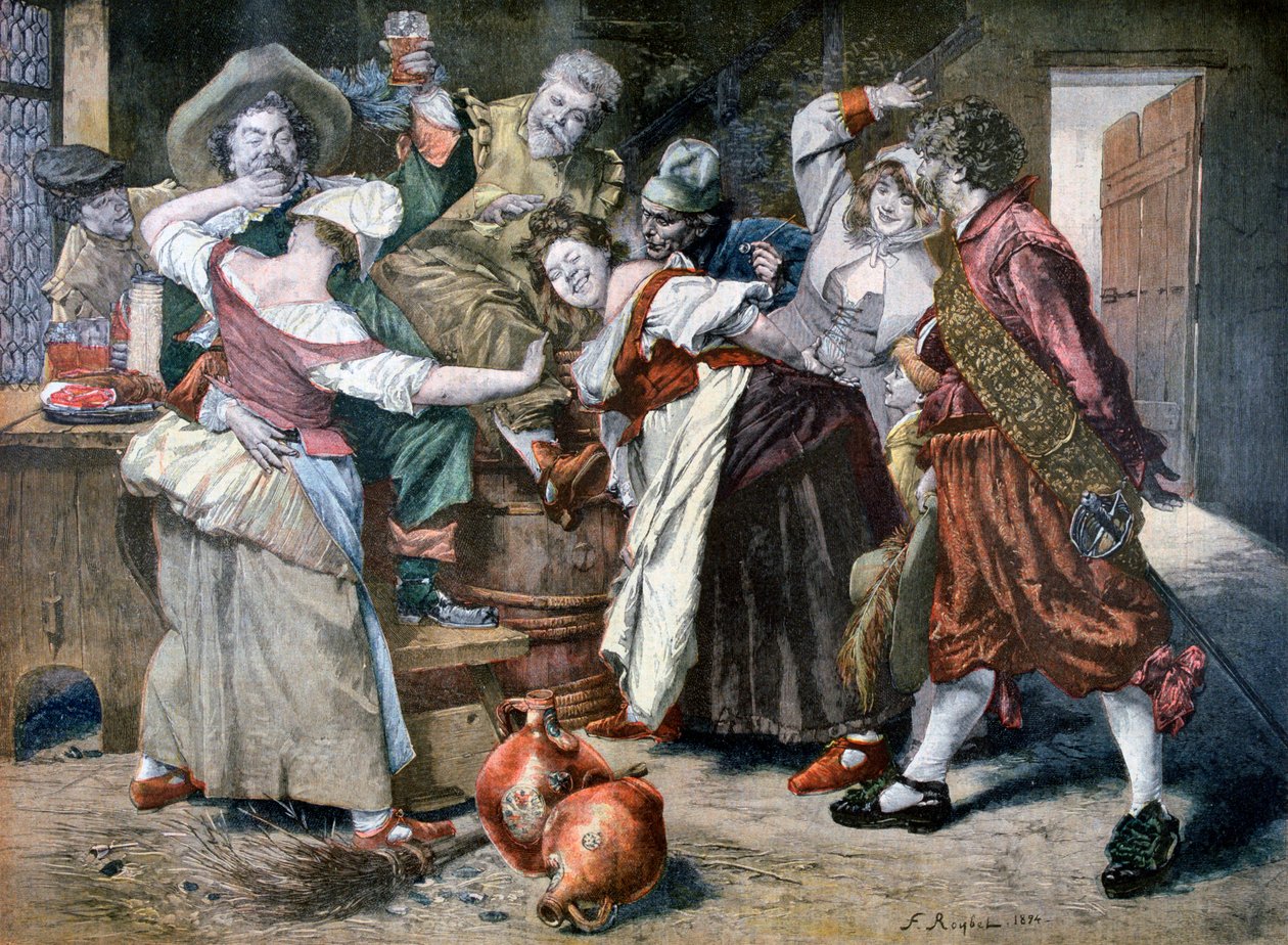 Den heta handen, 1894 av Ferdinand Roybet