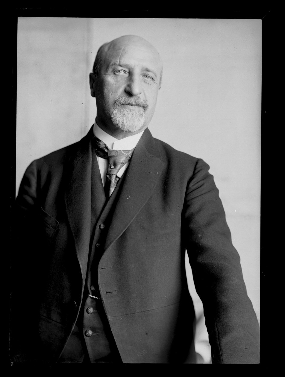 Bild av Karl Seitz (1869-1950) av Ferdinand Schmutzer