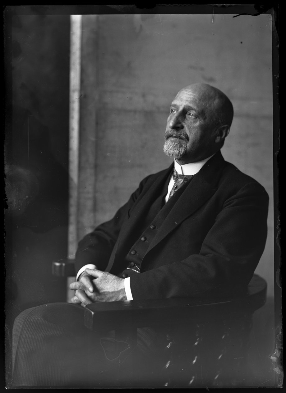 Bild av Karl Seitz (1869-1950) av Ferdinand Schmutzer