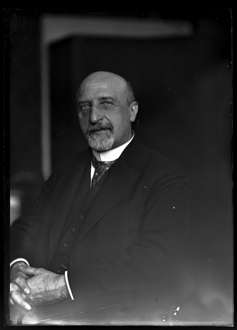 Bild av Karl Seitz (1869-1950) av Ferdinand Schmutzer