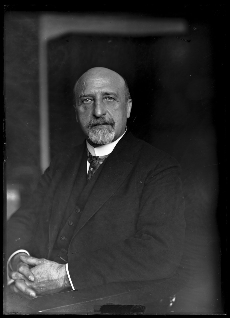 Bild av Karl Seitz (1869-1950) av Ferdinand Schmutzer