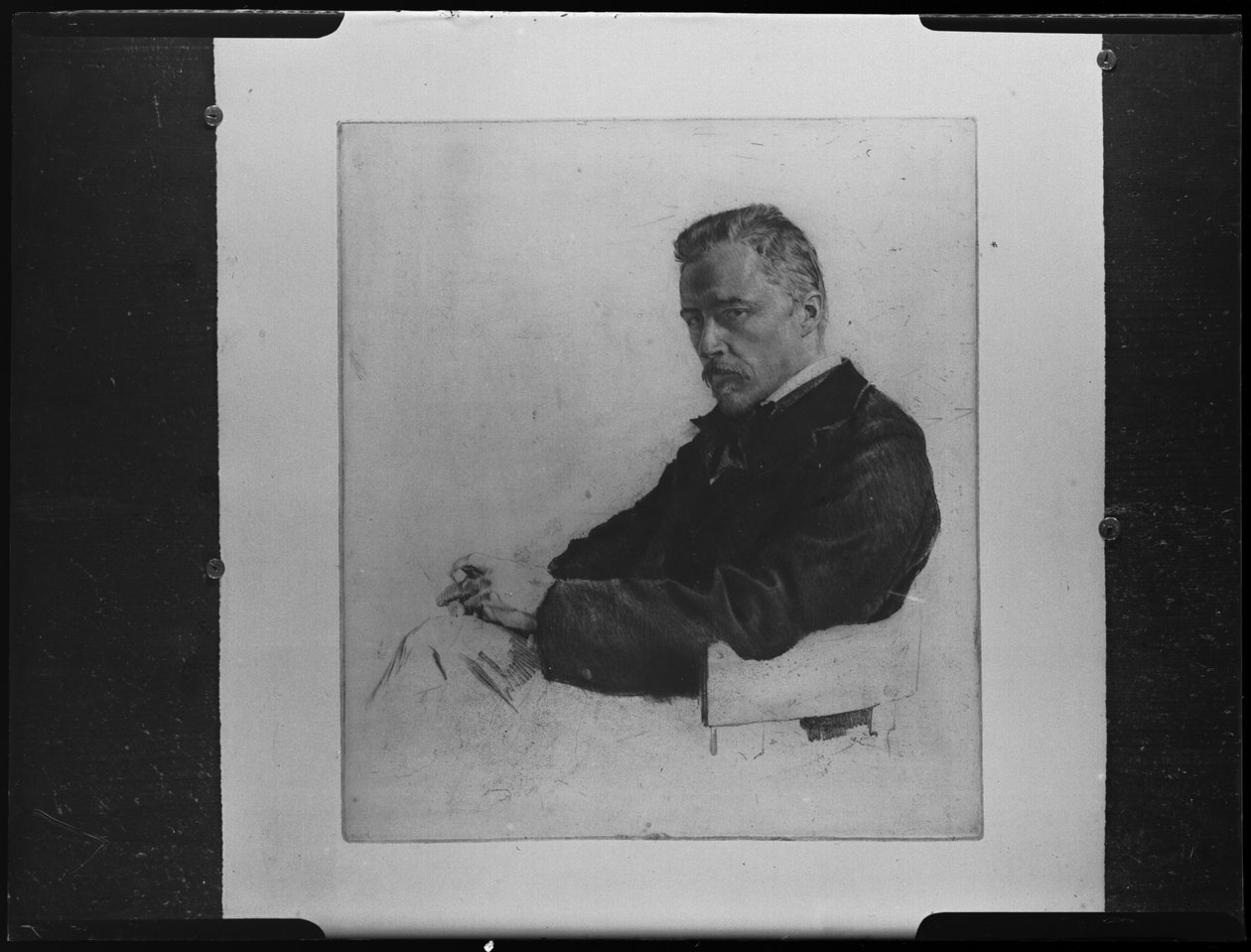 Reprografi av bilder av Hugo Wolf (1860-1903) av Ferdinand Schmutzer