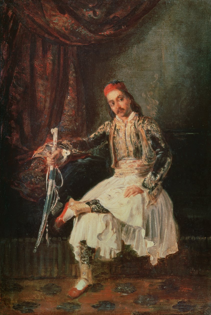 Greve Patiano av Ferdinand Victor Eugene Delacroix