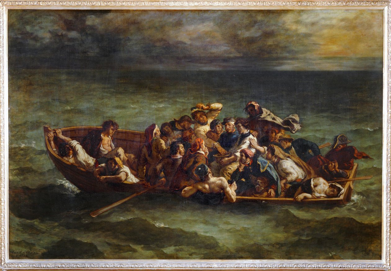 Le Naufrage de Don Juan - Don Juans skeppsbrott. Salong de 1841 ... av Ferdinand Victor Eugene Delacroix