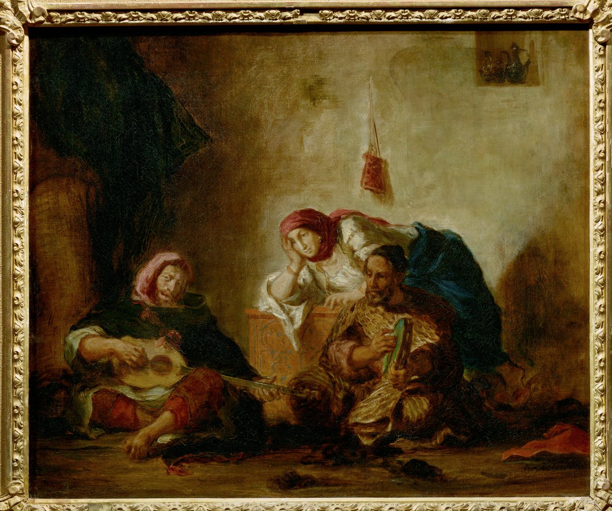 Musiciens juifs de Mogador - Judiska musiker i Mogador ... av Ferdinand Victor Eugene Delacroix