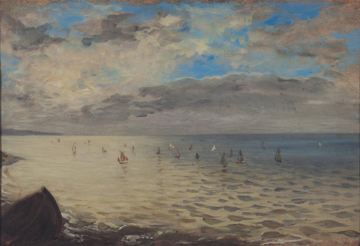 Havet sett från Dieppes höjder av Ferdinand Victor Eugene Delacroix