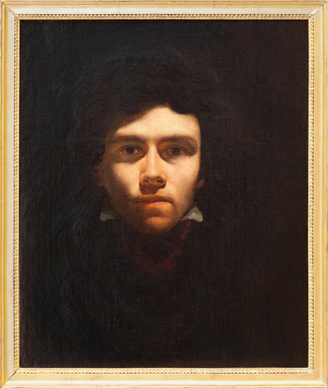 Självporträtt av Eugene Delacroix (1798-1863), fransk målare - Målning tillskriven Delacroix - Fotografi, KIM Youngtae, Rouen, Musee des Beaux Art de Rouen av Ferdinand Victor Eugene Delacroix
