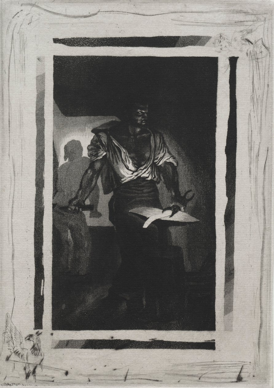 Smeden. av Ferdinand Victor Eugene Delacroix
