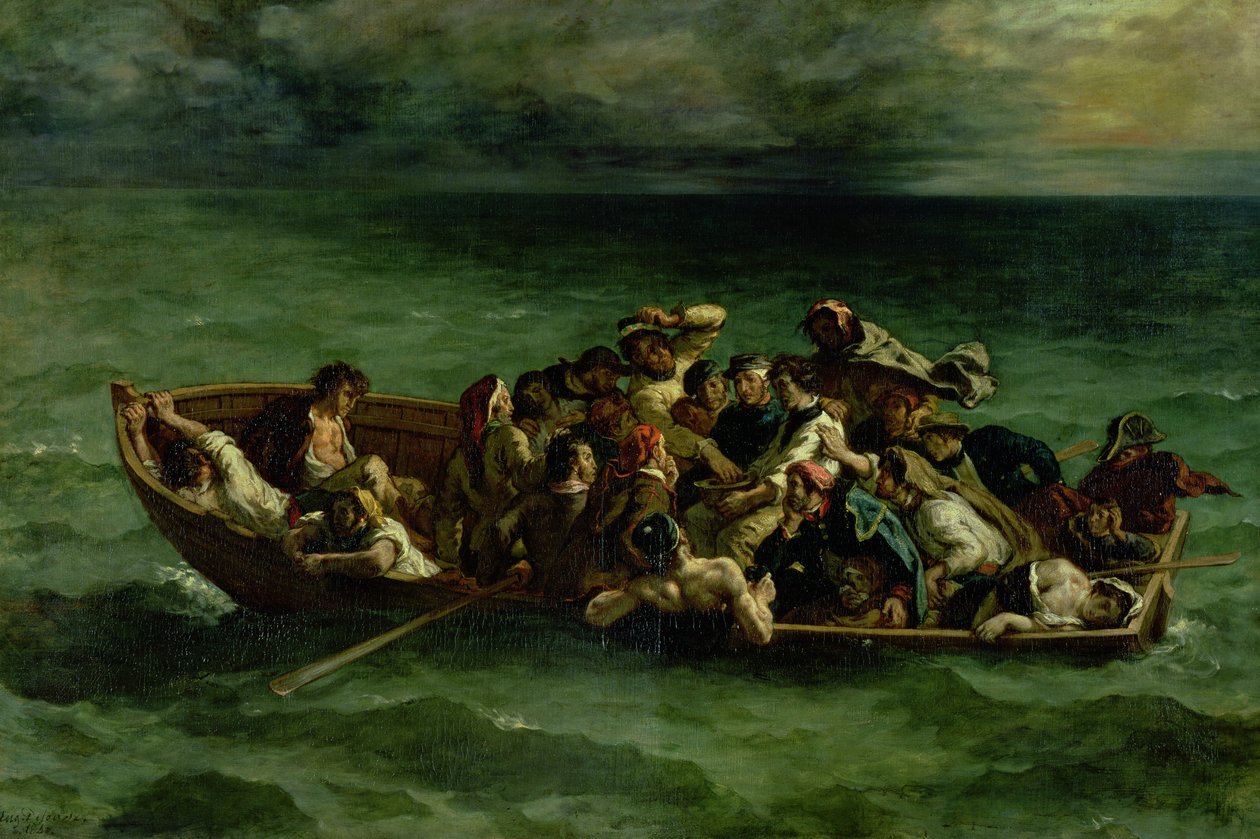 Don Juans skeppsbrott av Ferdinand Victor Eugene Delacroix