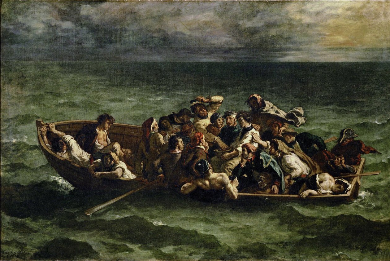 Don Juans skeppsbrott av Ferdinand Victor Eugene Delacroix