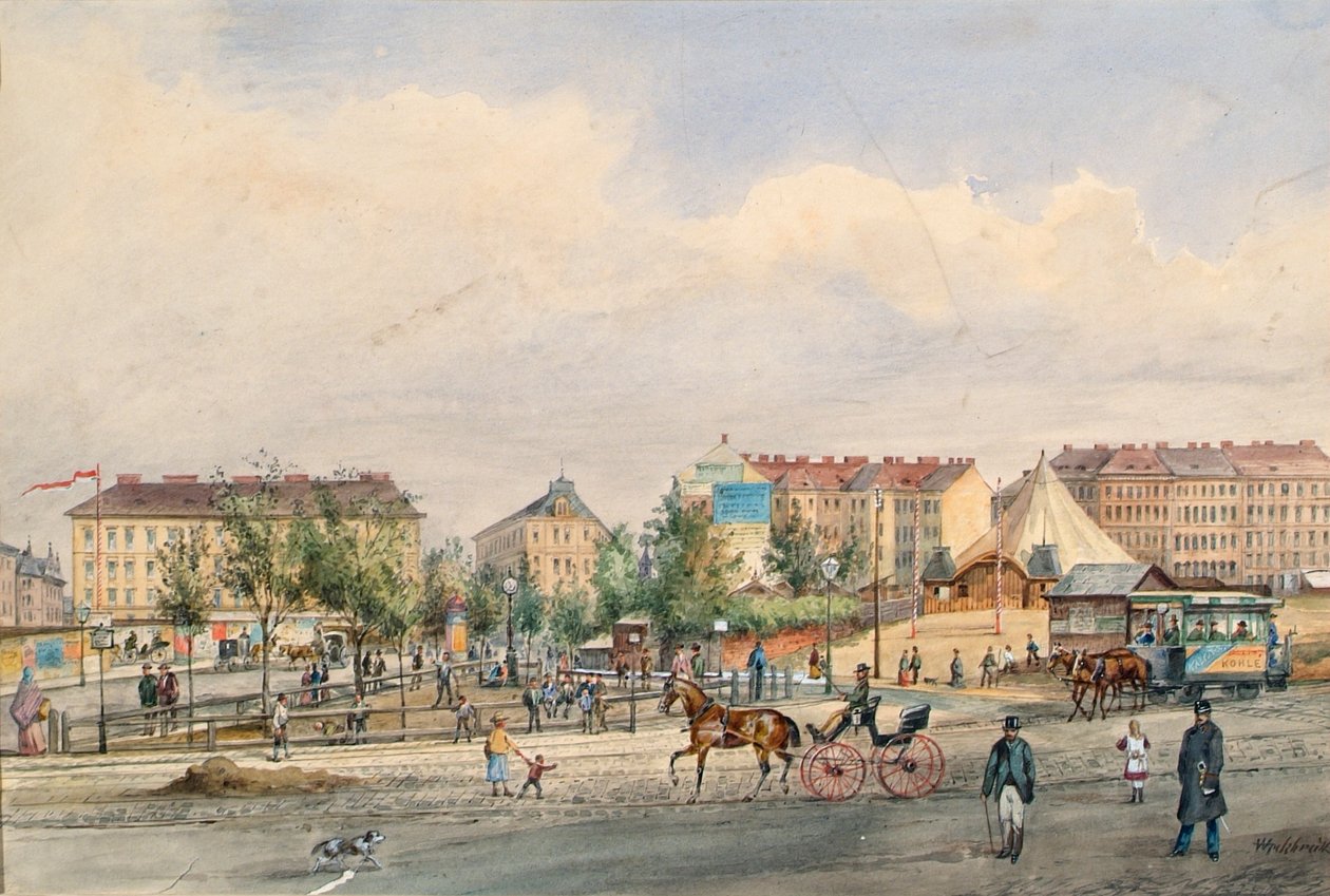 Währingerlinjen i Wien av Ferdinand Weckbrodt