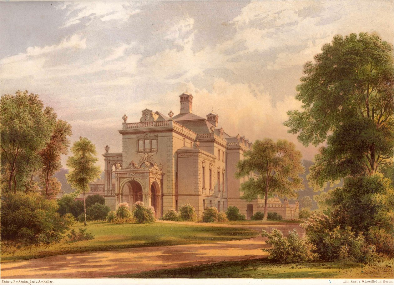 Glienicke jaktstuga av Ferdinand von Arnim