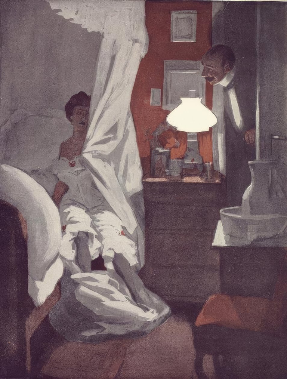 Dö hushållerska av Ferdinand von Reznicek