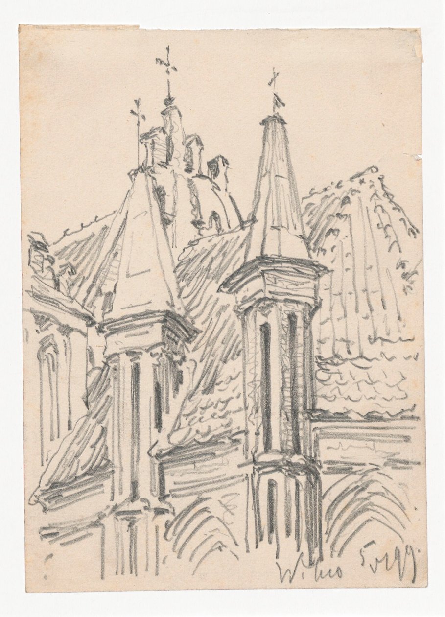 Sankta Annas kyrka i Vilnius av Ferdynand Ruszczyc