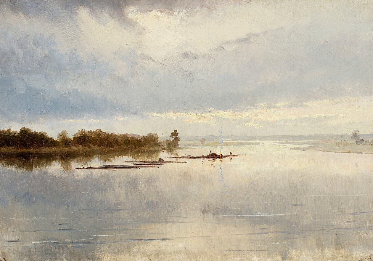 Flodlandskap av Ferdynand Ruszczyc