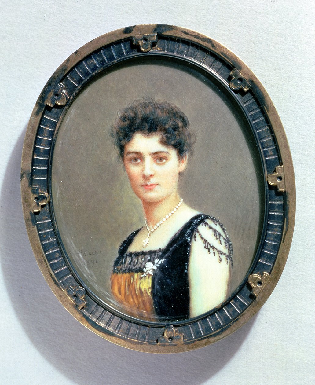 Mrs Frances Charles Grover Cleveland (1864-1947) 1891 av Fernand Paillet