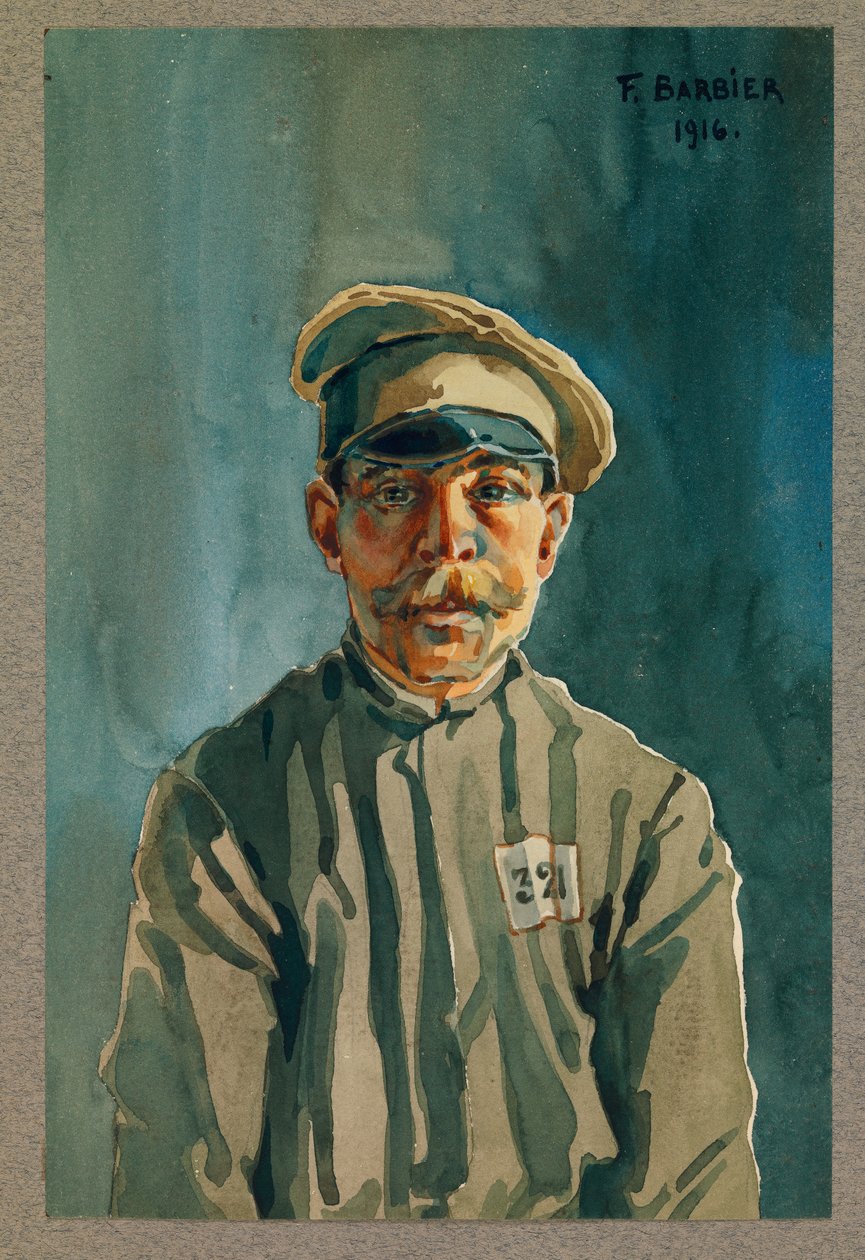 Rysk fånge, Gustrow av Fernand Barbier