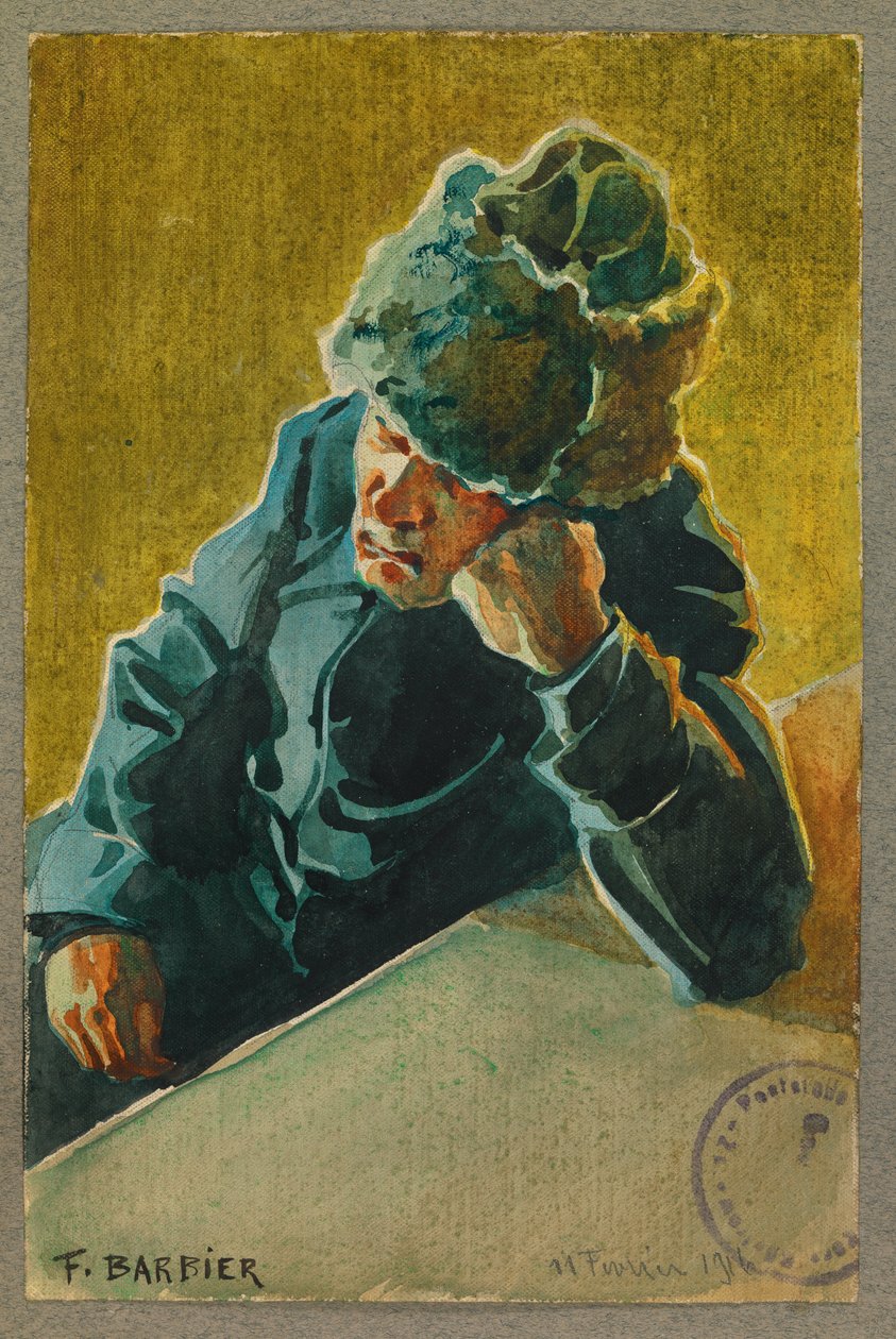 Rysk fånge, Gustrow av Fernand Barbier