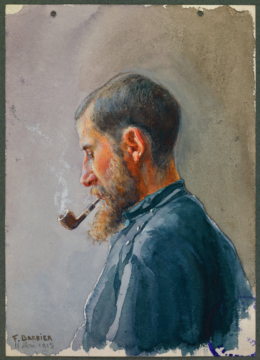 Sergeant Lavissiere som lägerpräst, Gustrow av Fernand Barbier
