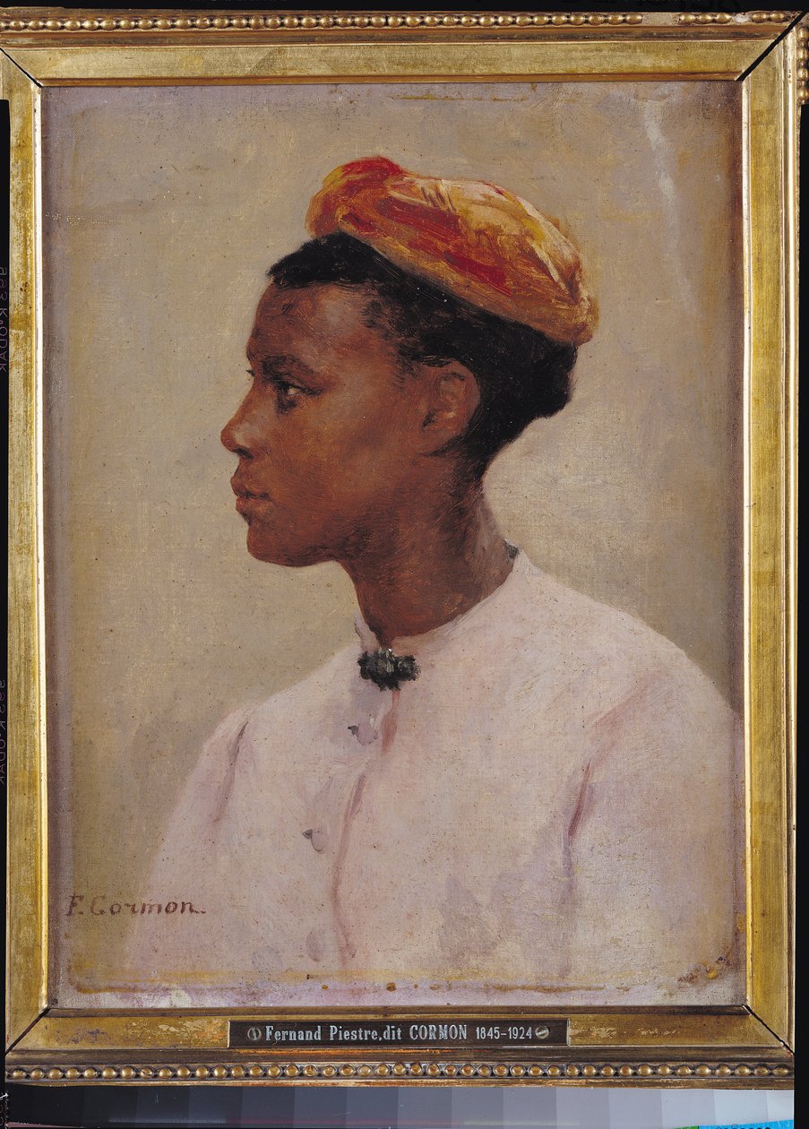 Ung svart kvinna av Fernand Cormon