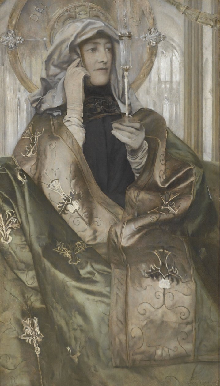 Rökelse, 1898 av Fernand Khnopff