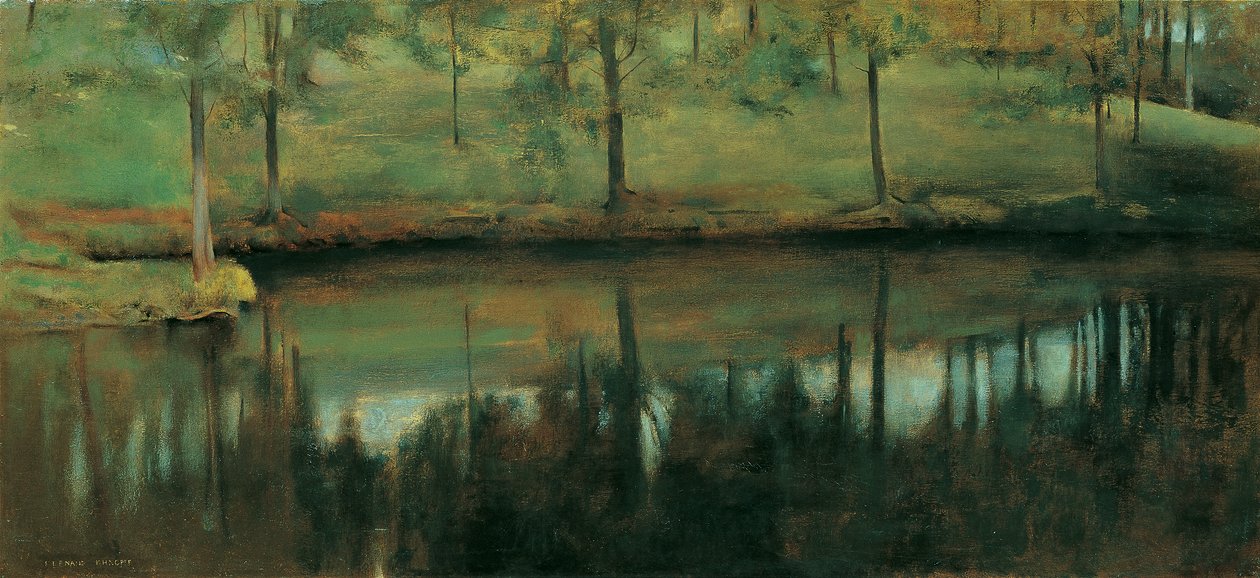 stilla vatten av Fernand Khnopff