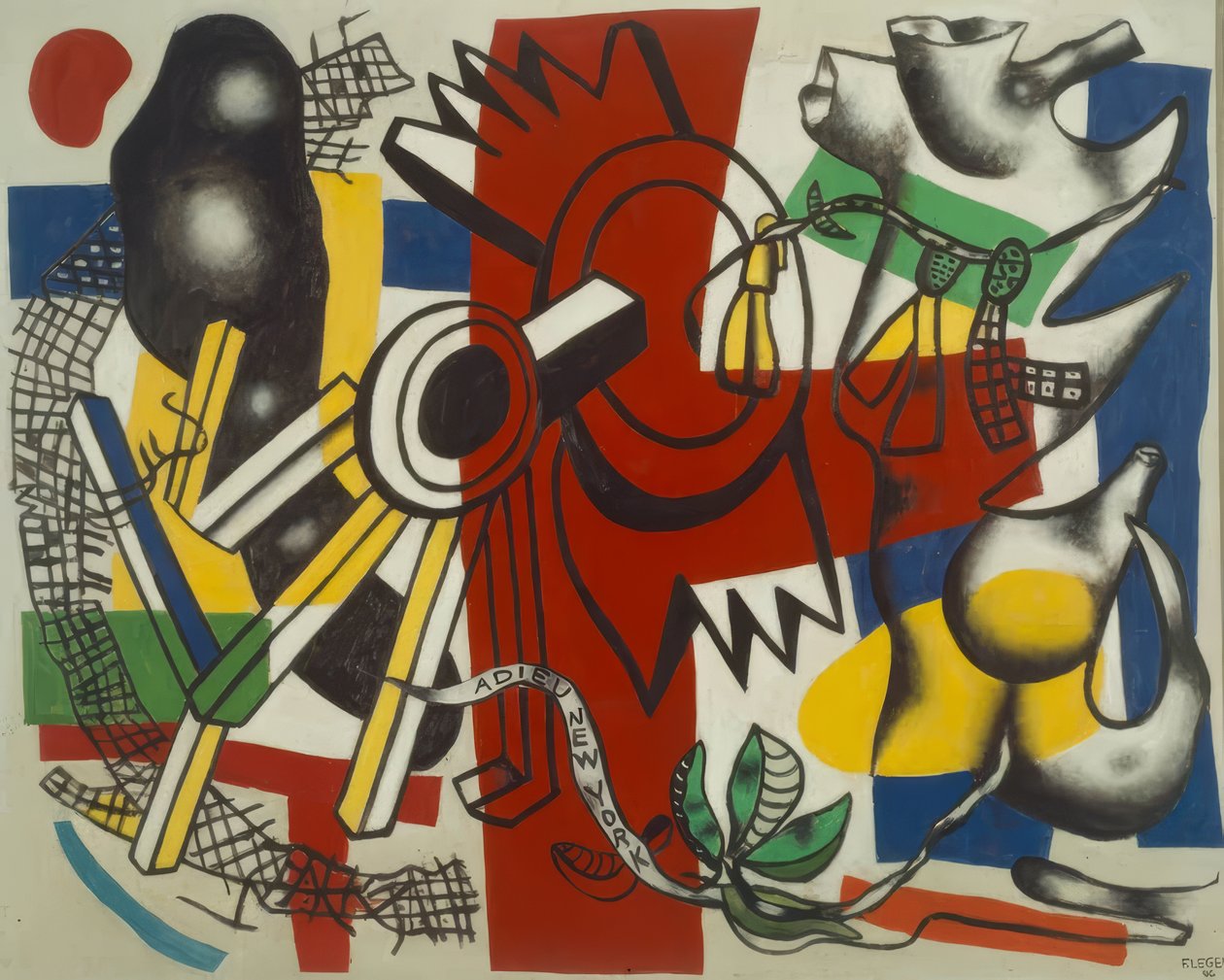 Farväl New York av Fernand Leger