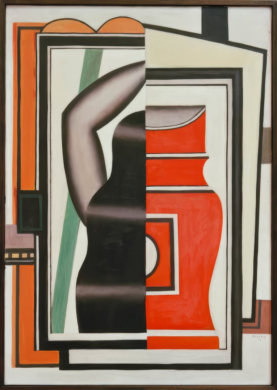 Spegeln av Fernand Leger