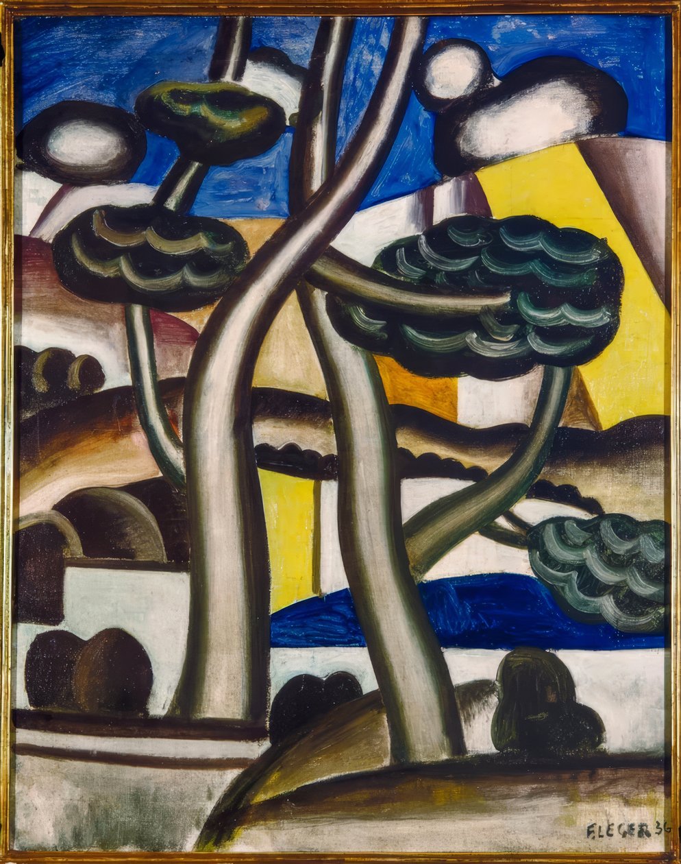 Skogen av Fernand Leger