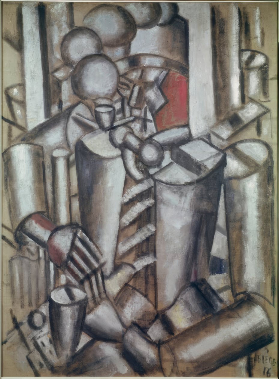 Den rökande soldaten av Fernand Leger